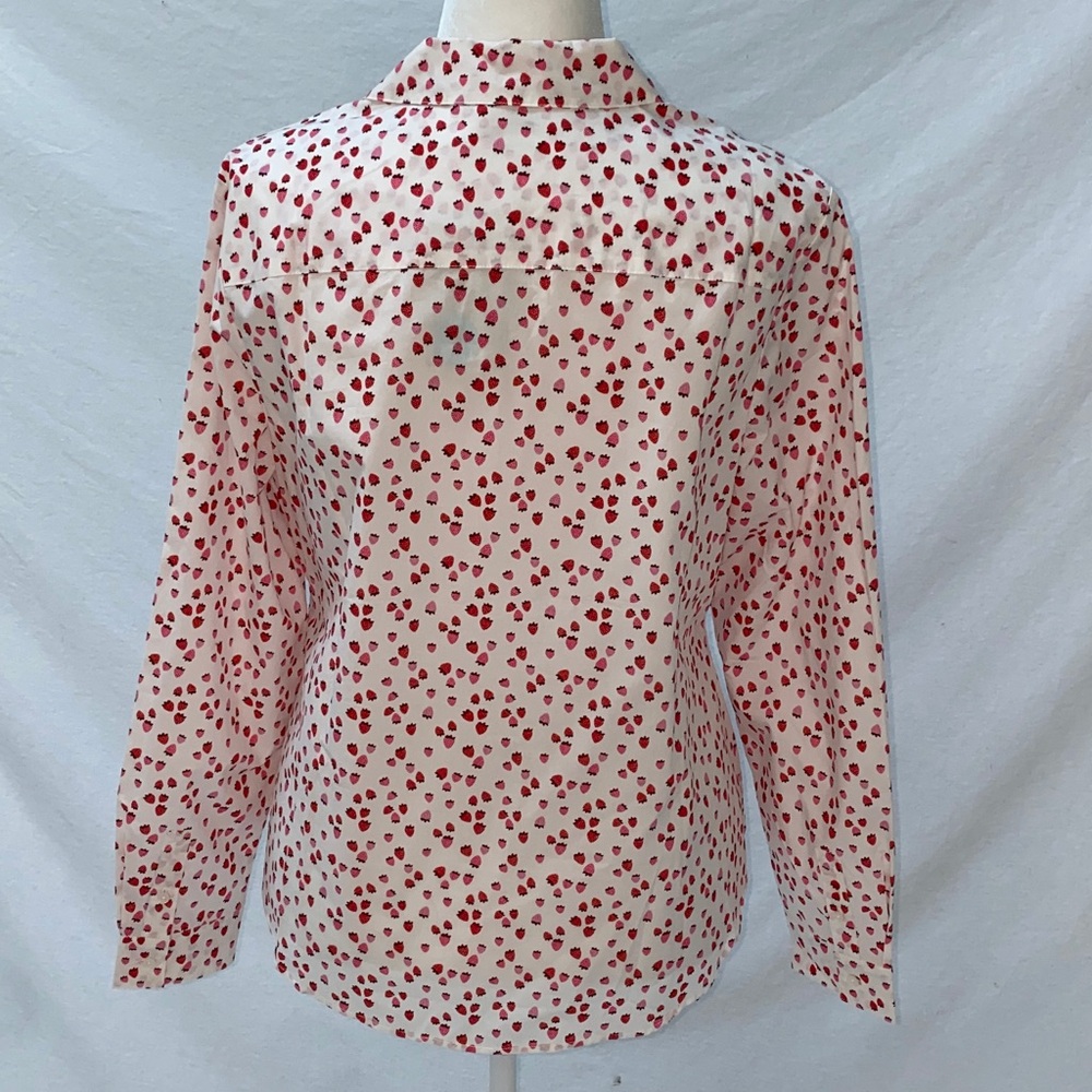 Boden Classic Shirt - Strawberry π Print - Picture 3 of 7